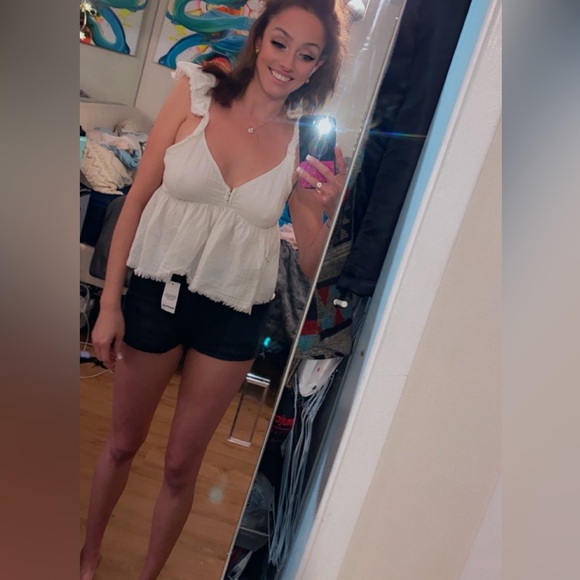 Boohoo Black Jean Shorts for Women - Picture 13 of 16